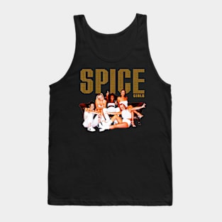 Official Spice Girls Couch Photo Tank Top